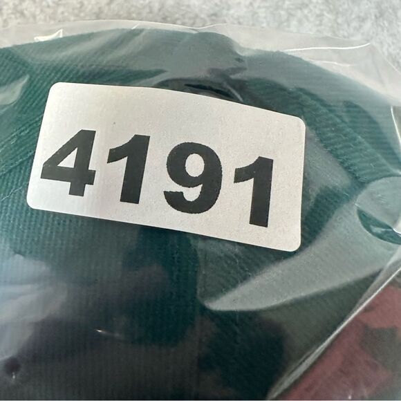 Vintage Hootie Johnson Golf Hat Adult Green Martha Burk 2003 Agusta Pendant - Picture 10 of 10